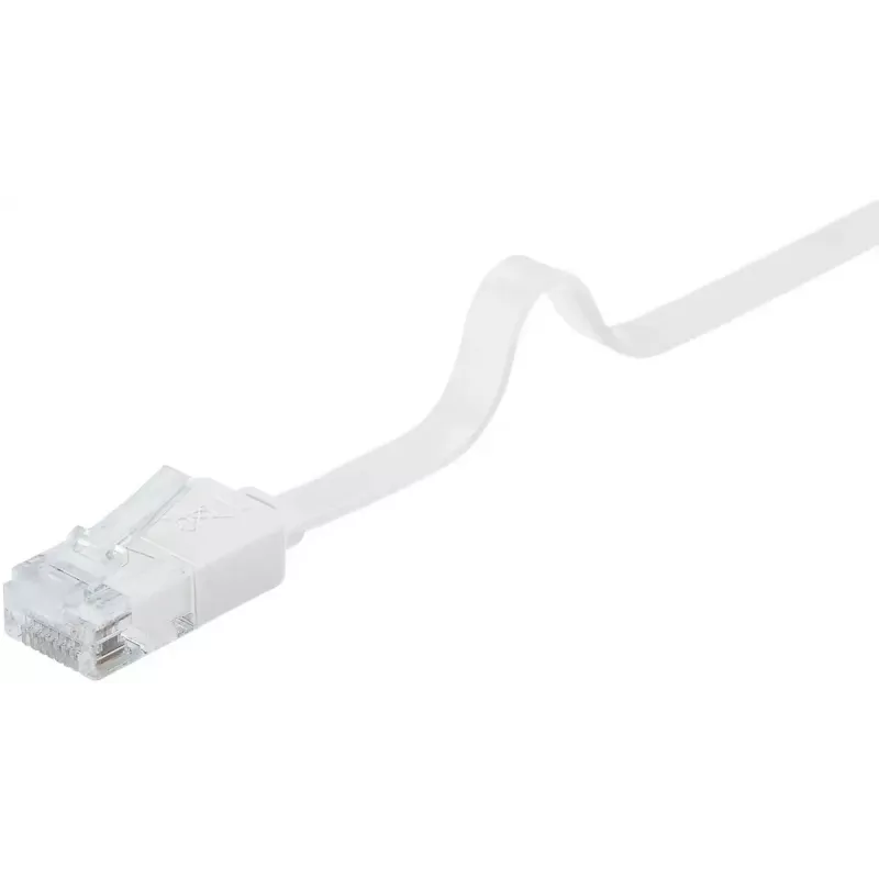 Goobay 95155 sieťový kábel Cat6 U/UTP (UTP) biely, 7 m, RJ-45 pozlátený