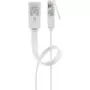 Goobay 95155 sieťový kábel Cat6 U/UTP (UTP) biely, 7 m, RJ-45 pozlátený