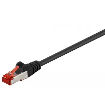 Sieťový kábel Goobay 95508 RJ-45 Cat6 3 m čierna
