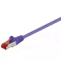 Sieťový kábel Goobay CAT 6 patch kábel RJ-45 Cat6 3 m fialový