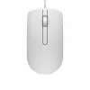 DELL káblová myš - MS116 - biela, obojručná, optická, USB Type-A, 1000 DPI, biela
