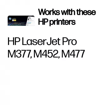 HP 410X High Yield čierna originálna LaserJet tonerová kazeta