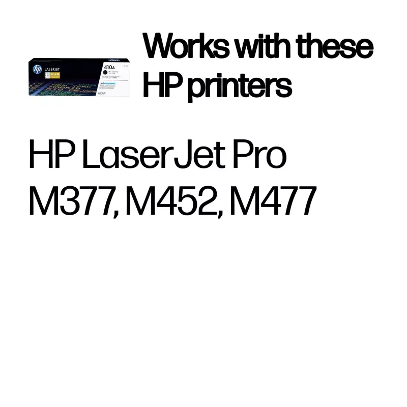 HP 410A Black Original LaserJet tonerová kazeta, 2300 strán, čierna, 1 ks