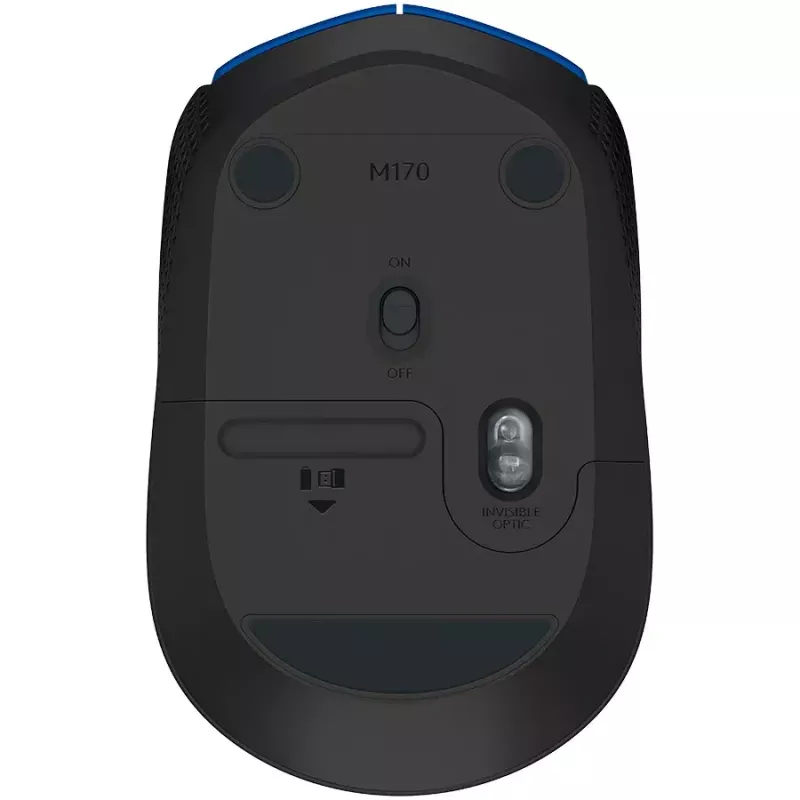 Logitech M171 myš RF bezdrôtová optická 1000 DPI, modrá