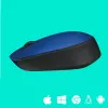 Logitech M171 myš RF bezdrôtová optická 1000 DPI, modrá