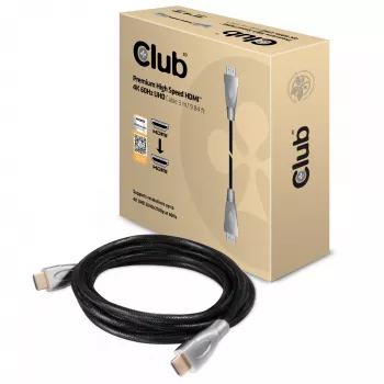 CLUB3D HDMI 2.0 kábel 3 metre UHD 4K/60Hz 18Gbps certifikovaný Premium High Speed