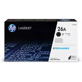 HP 26A originálna LaserJet tonerová kazeta čierna, 3100 strán, čierna, 1 kus