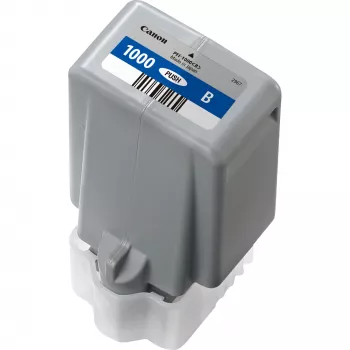 Canon PFI-1000B modrá atramentová kazeta, modrá, pigmentový atrament, 80 ml, 4875 strán