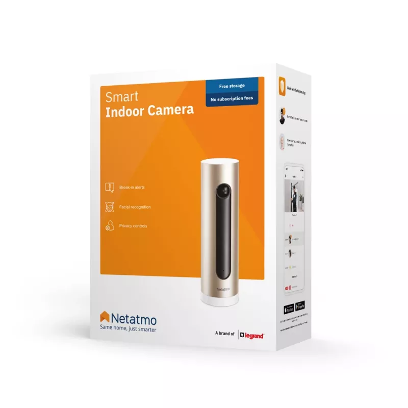 Netatmo Welcome IP bezpečnostná kamera interiérová 1920 x 1080 pixelov stolová