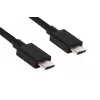 CLUB3D USB Gen2 Type-C video 4K60Hz, dáta 10Gbit/s a 100W nabíjanie 1 meter M/F