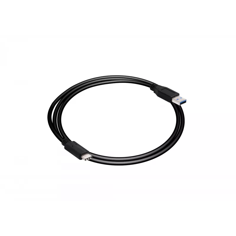 Club 3D CAC-1523 kábel z USB-C na USB-A, USB 3.1 Gen 2, 10 Gbps, PD 60 W, samec/samec, 1 m, čierny