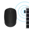 Bezdrôtová optická myš Logitech B170 RF, obojručná, 3 tlačidlá, čierna, 10 m dosah, až 12 mesiacov výdrž batérie