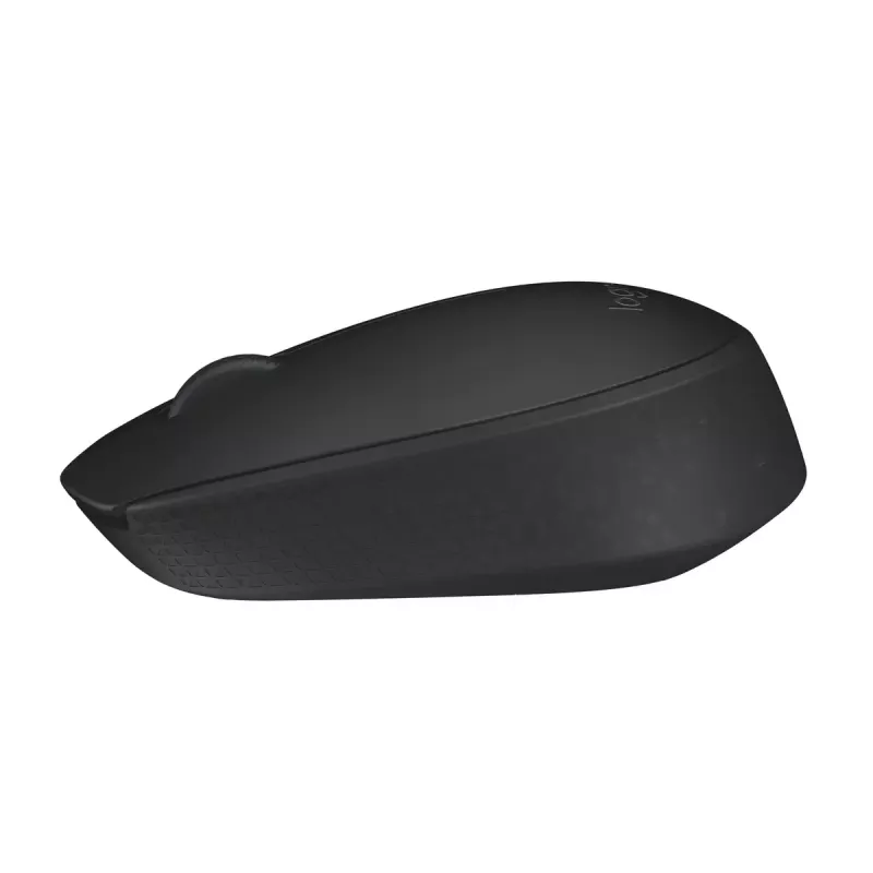 Bezdrôtová optická myš Logitech B170 RF, obojručná, 3 tlačidlá, čierna, 10 m dosah, až 12 mesiacov výdrž batérie