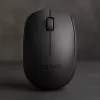 Bezdrôtová optická myš Logitech B170 RF, obojručná, 3 tlačidlá, čierna, 10 m dosah, až 12 mesiacov výdrž batérie