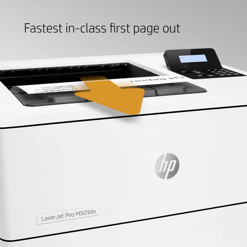 HP LaserJet Pro M501dn, laser, 600 x 600 DPI, A4, 43 str./min, obojstranná tlač, sieťová
