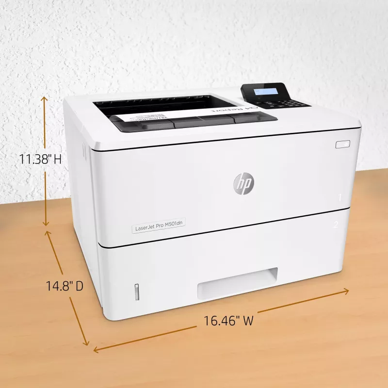 HP LaserJet Pro M501dn, laser, 600 x 600 DPI, A4, 43 str./min, obojstranná tlač, sieťová
