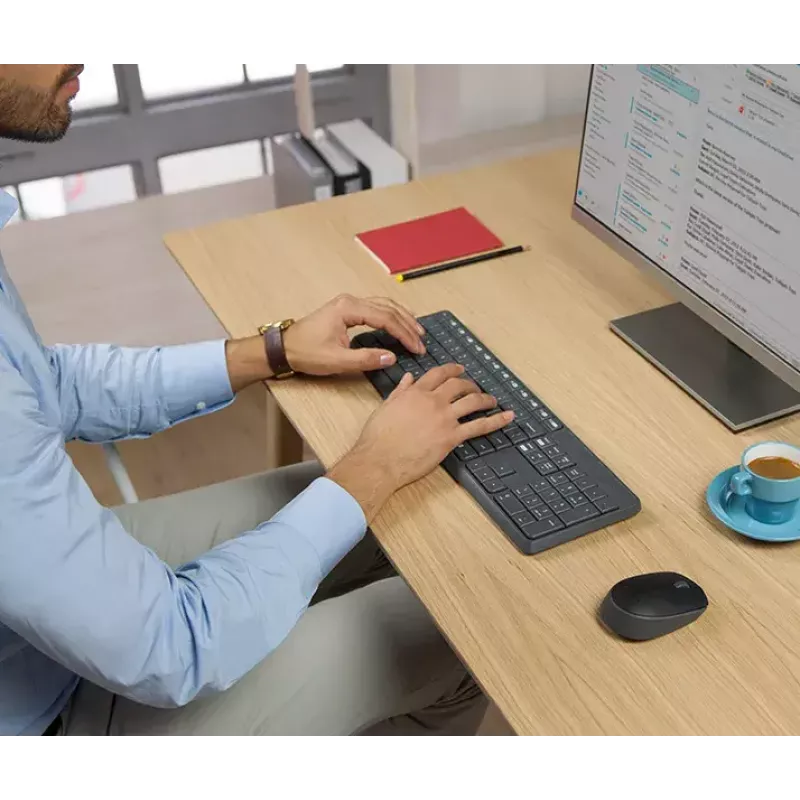 Bezdrôtová súprava klávesnice a myši Logitech MK235