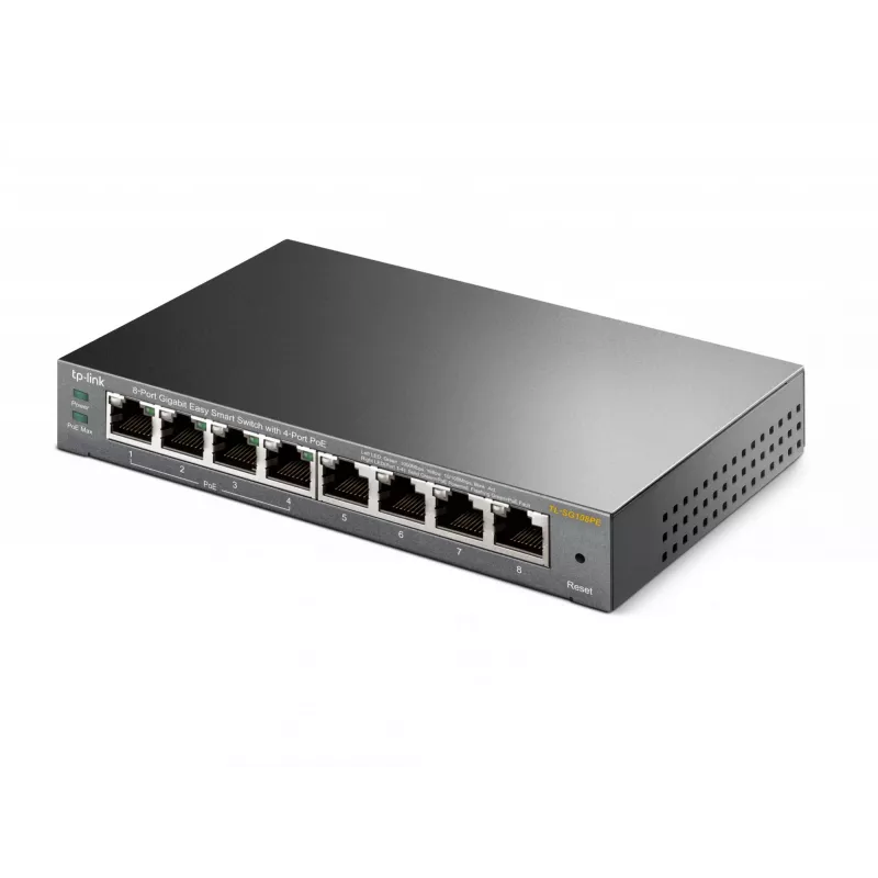 Riadený switch TP-Link TL-SG108PE 8-portový Gigabit so 4-portovým PoE