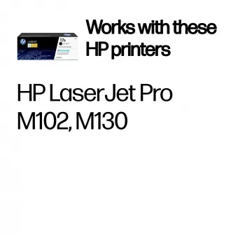 HP 17A Originálna LaserJet tonerová kazeta, čierna, 1600 strán, 1 kus