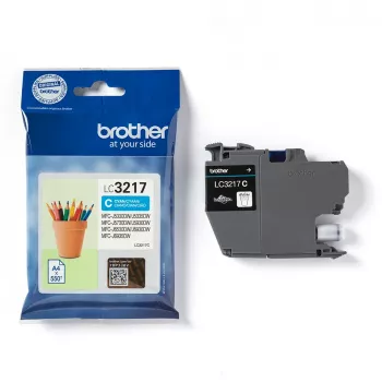 Brother LC3217C atramentová kazeta 1 ks originálna azúrová