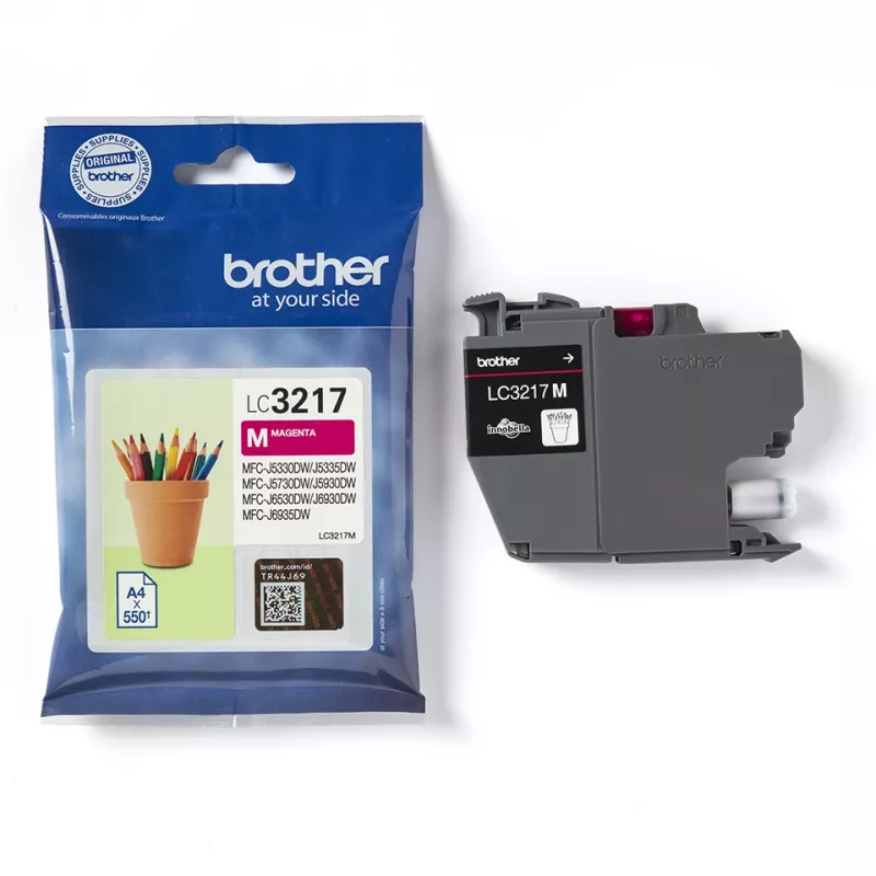 Brother LC3217M atramentová kazeta 1 ks originálna purpurová