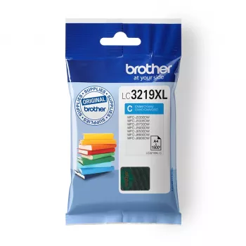 Brother LC3219XLC atramentová kazeta 1 ks originálna s vysokou (XL) výdržou azúrová