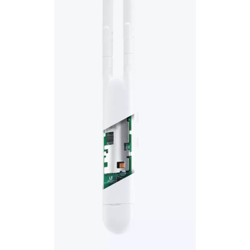 Accesspoint UBIQUITI Unifi AC Mesh UAP‑AC‑M — dvojpásmový 2,4/5 GHz, 1167 Mbit/s, PoE, vonkajší/vnútorný, biela