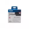 Brother DK-22251 etiketová páska, čierna a červená na bielej