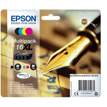 Epson pero a krížovka 4-farebný multipack 16XL DURABrite Ultra Ink