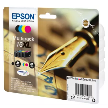 Epson pero a krížovka 4-farebný multipack 16XL DURABrite Ultra Ink