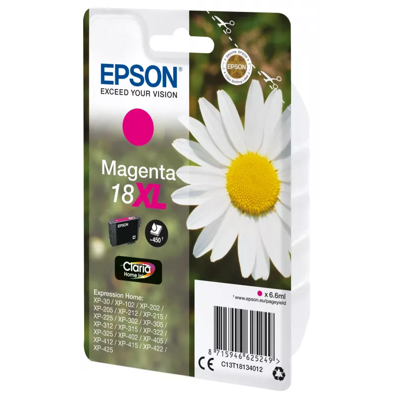 Epson Daisy samostatné balenie purpurová 18XL Claria Home atrament