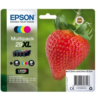 Epson atramentová kazeta C13T29964012 29XL XL čierna azúrová purpurová žltá