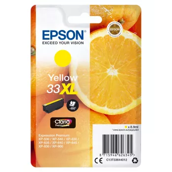 Epson Oranges samostatné balenie žltá 33XL Claria Premium Ink