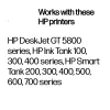 HP GT52 žltá originálna atramentová fľaša