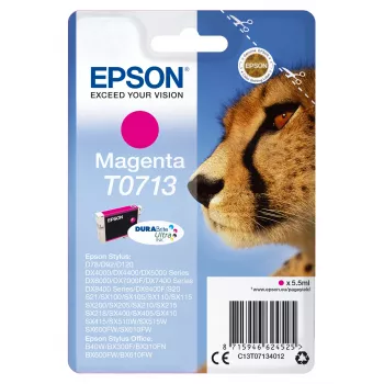 Epson samostatné balenie purpurová T0713 DURABrite Ultra atrament