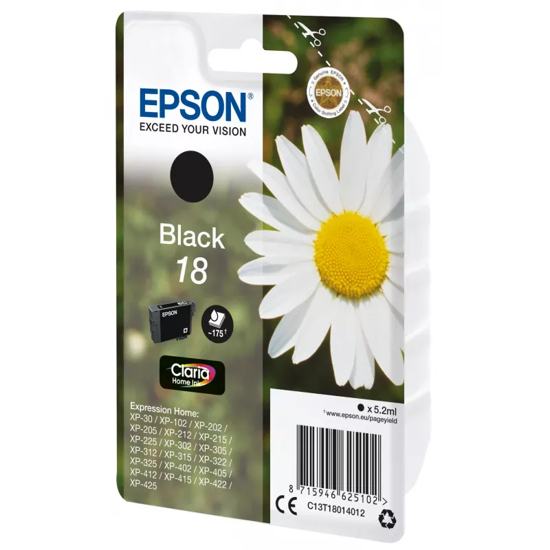Epson Daisy samostatné balenie čierna 18 Claria Home atrament