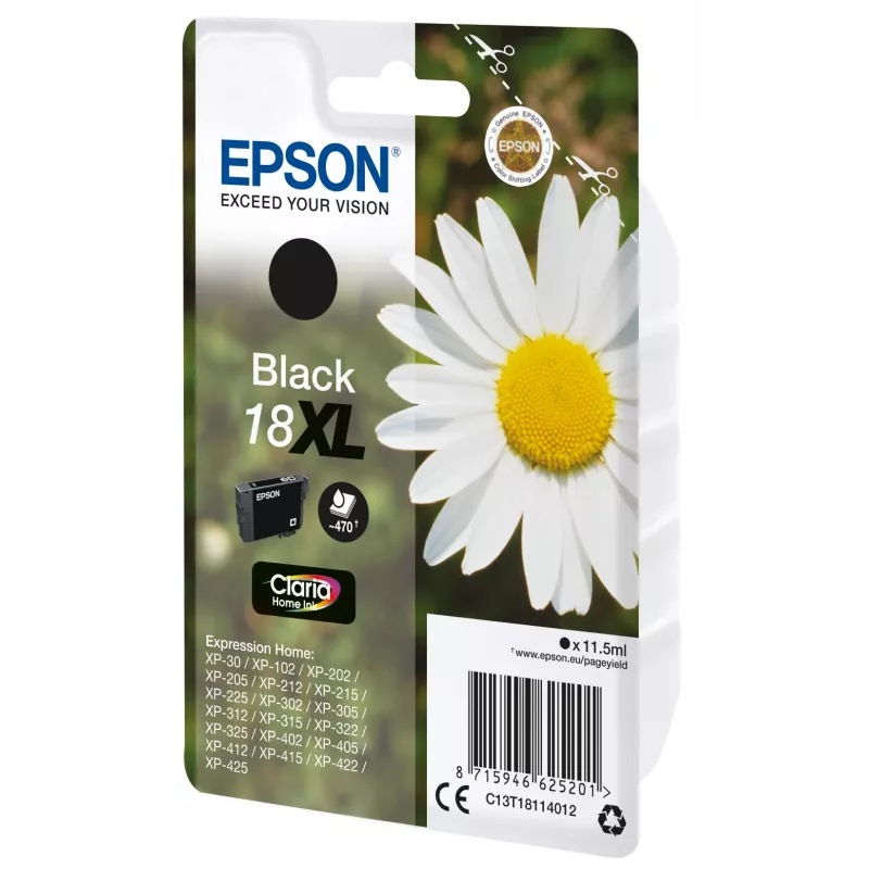 Epson Daisy samostatné balenie čierna 18XL Claria Home atrament