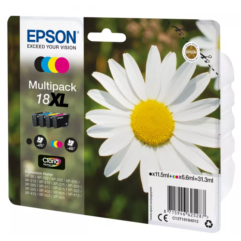 Epson Daisy multipack 4 farby 18XL Claria Home atrament