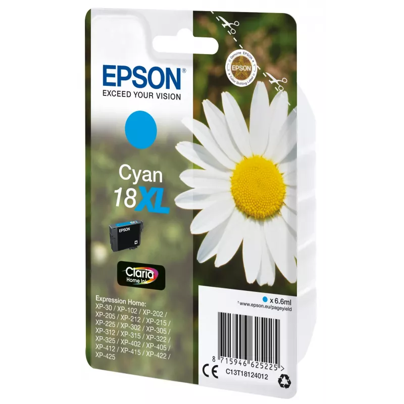 Epson Daisy samostatné balenie azúrová 18XL Claria Home atrament