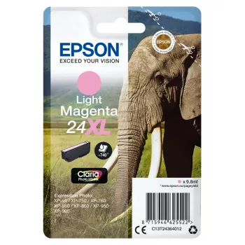 Kazeta Epson 24XL svetlofialová 740 strán atrament C13T24364012