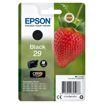 Epson Strawberry samostatné balenie čierna 29 Claria Home atrament