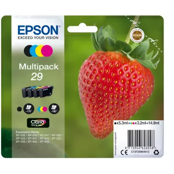 Epson Strawberry multipack 4 farby 29 Claria Home atrament