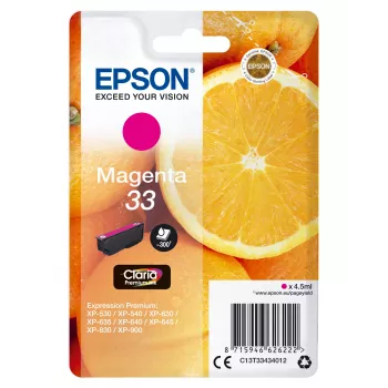 Epson Oranges samostatné balenie purpurová 33 Claria Premium atrament