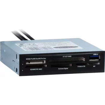 Čítačka kariet Inter-Tech CI-01 USB 3.2 Gen 1 interná čierna
