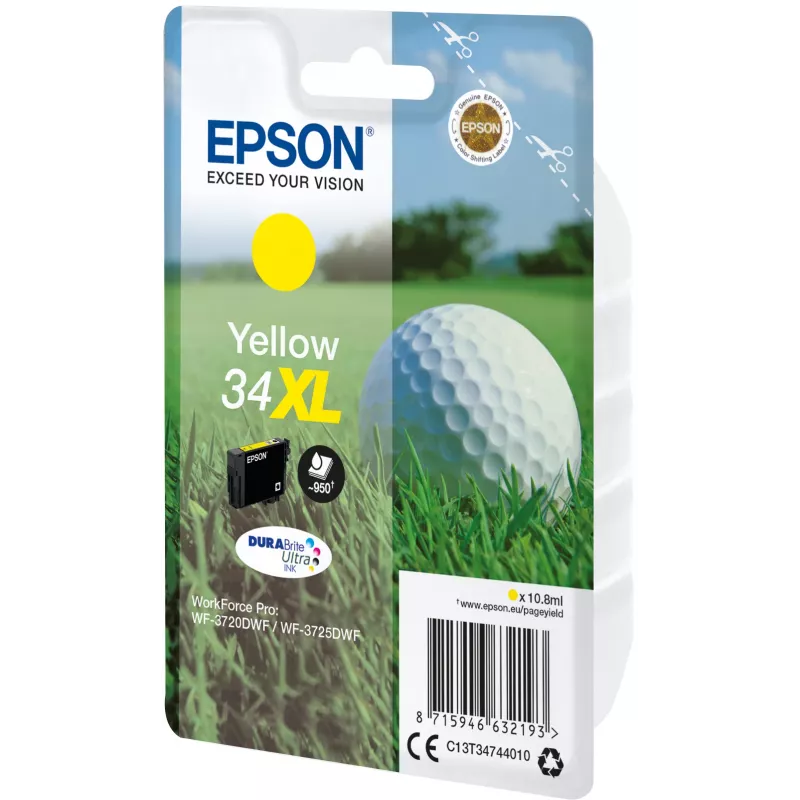 Kazeta Epson 34XL žltá 950 strán C13T34744010