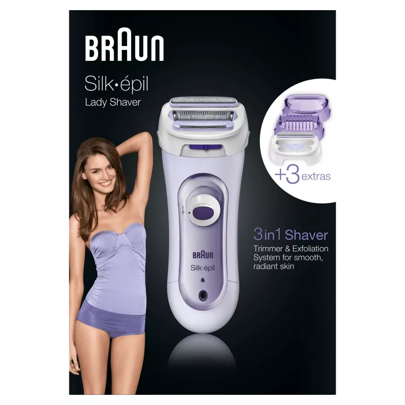 Braun Silk-épil LS 5560 1 hlava fialová