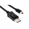 CLUB3D Mini DisplayPort na DisplayPort 1.4 HBR3 8K60Hz kábel, 2 metre / 6,56 stôp