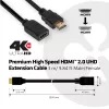 Club 3D CAC-1321 predlžovací kábel High Speed HDMI 2.0, 4K60Hz, samec/samica, 3 m, čierny
