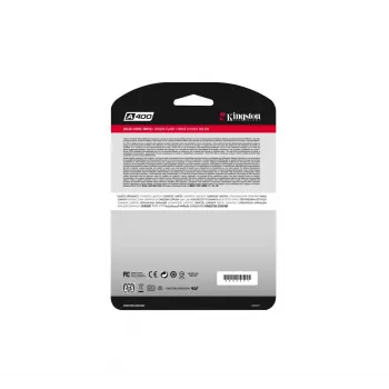 Kingston Technology A400 480 GB 2,5 palca Serial ATA III TLC