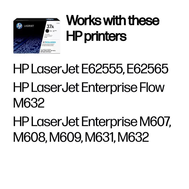 HP 37A CF237A tonerová kazeta, čierna, 11000 strán